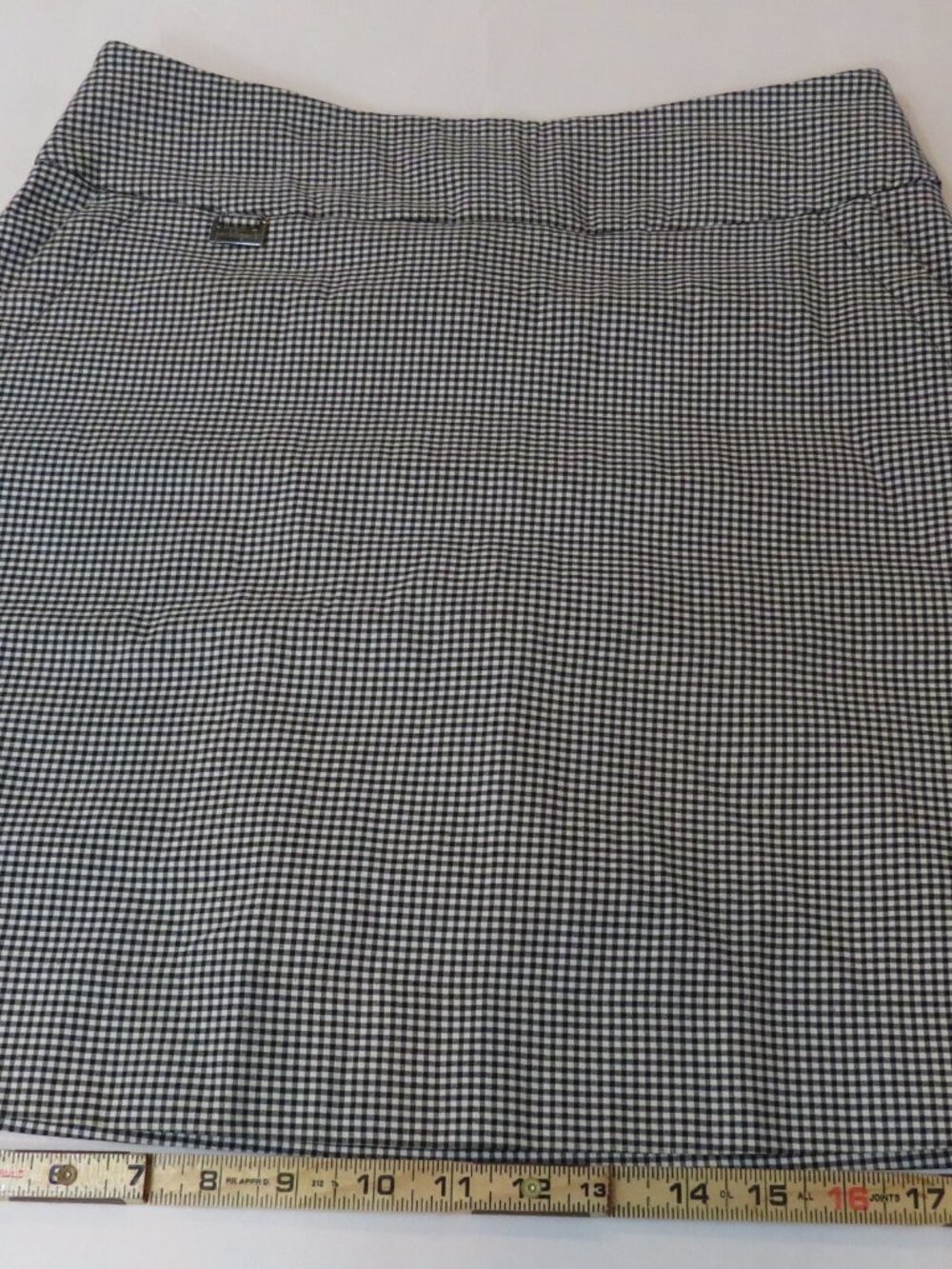 Peck & And Peck skort Skirt Size 6 Houndstooth Alabama Football Golf Tennis - Picture 2 of 7